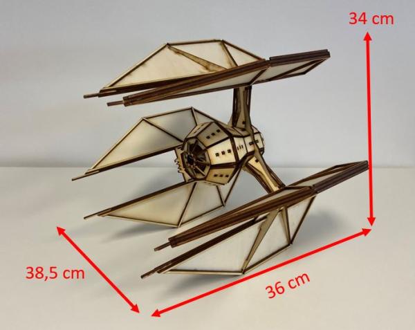 Star Wars - TIE/d Defender as 3D large model